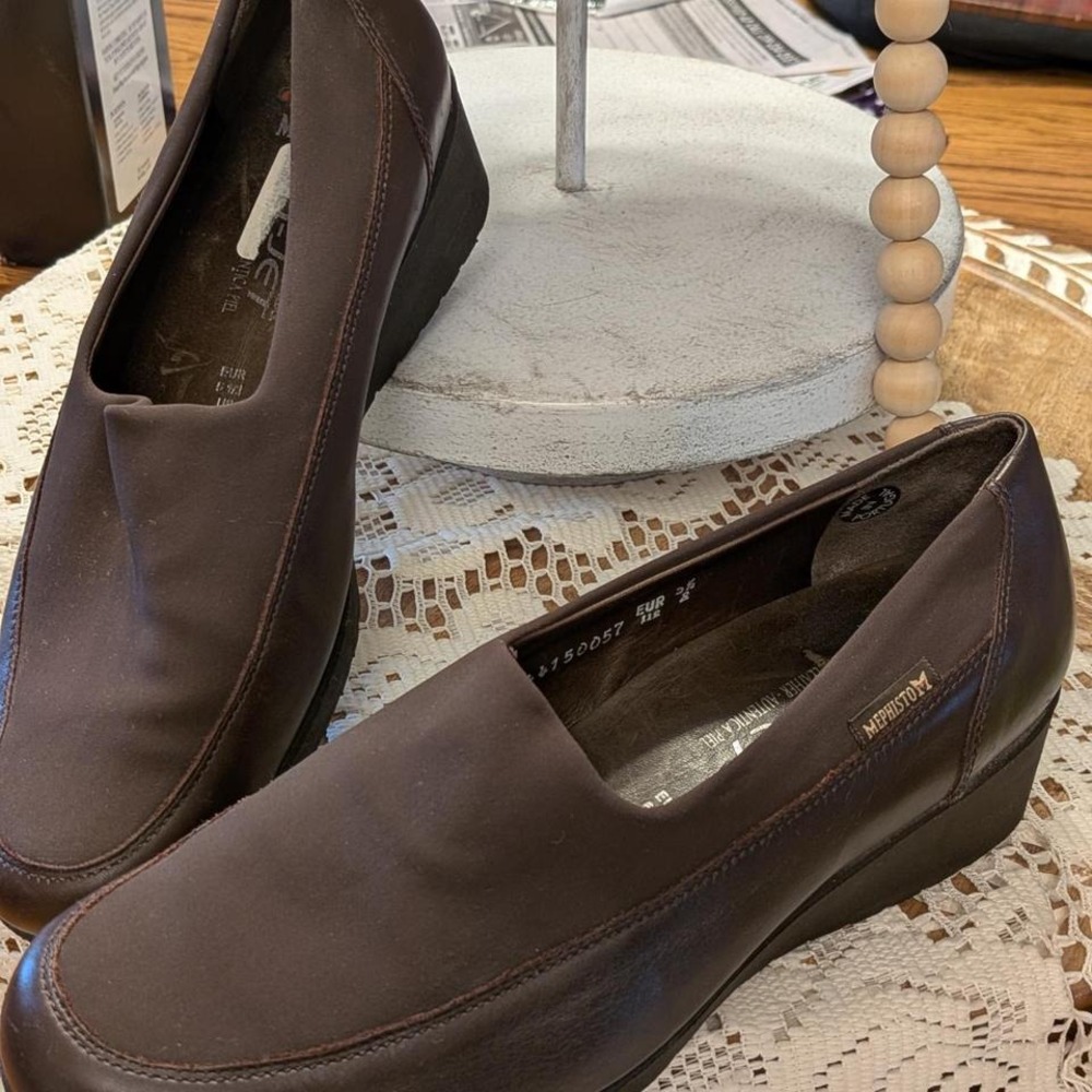 Mephisto Jet Brown Shoe size 8